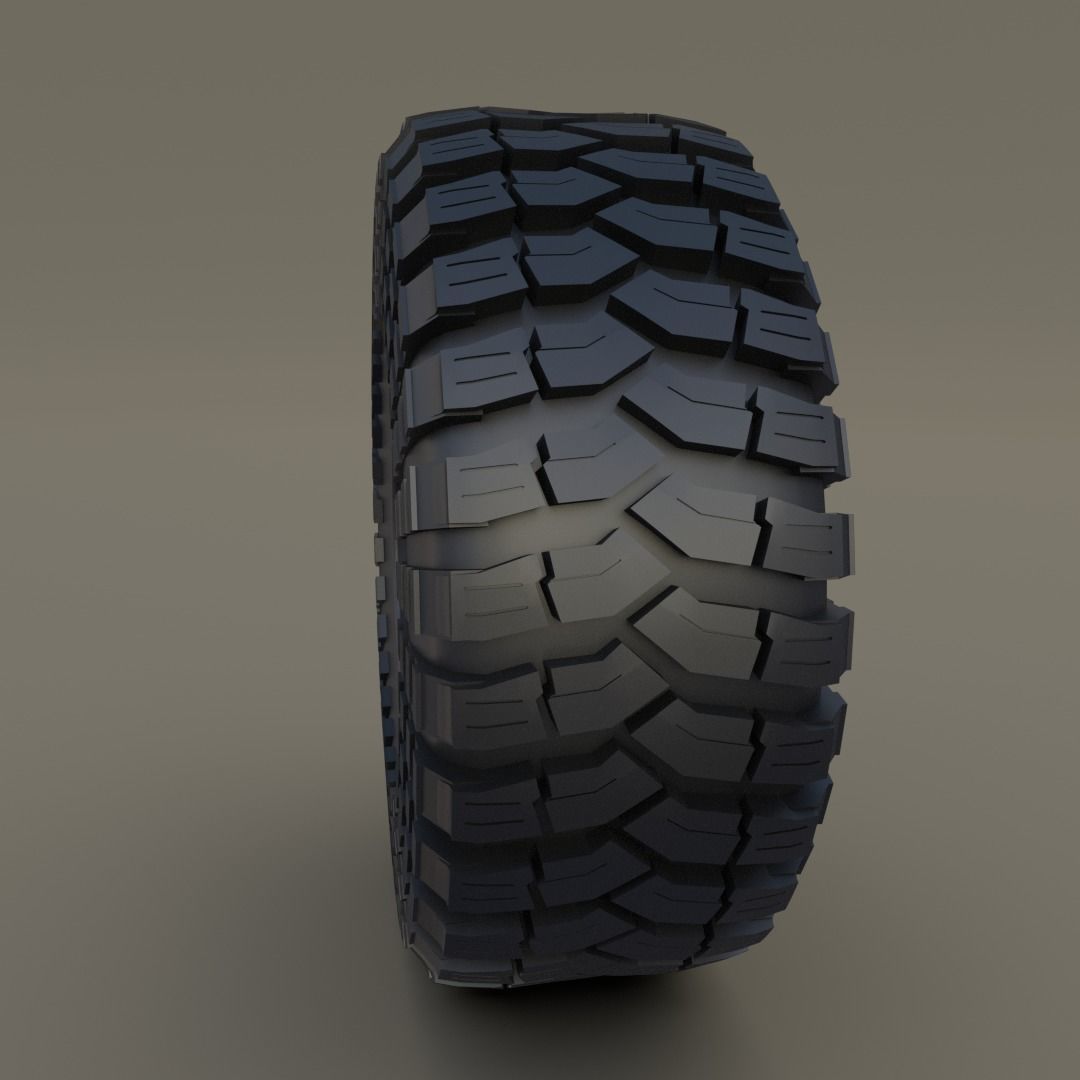 Maxxis Trepador Tire 3D model_1