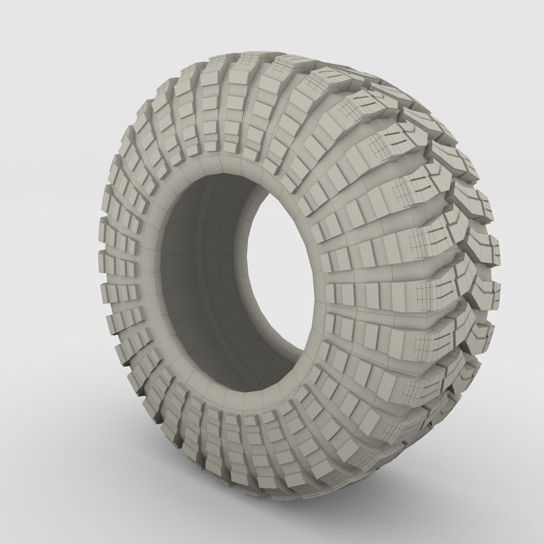 Maxxis Trepador Tire 3D model_8