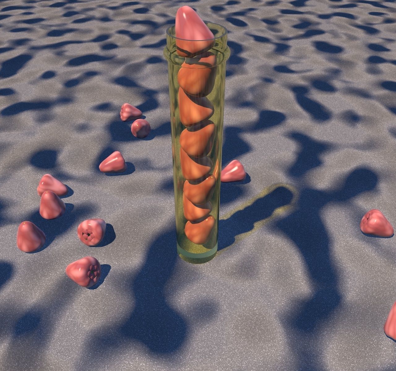 bell apple play 3D model_4