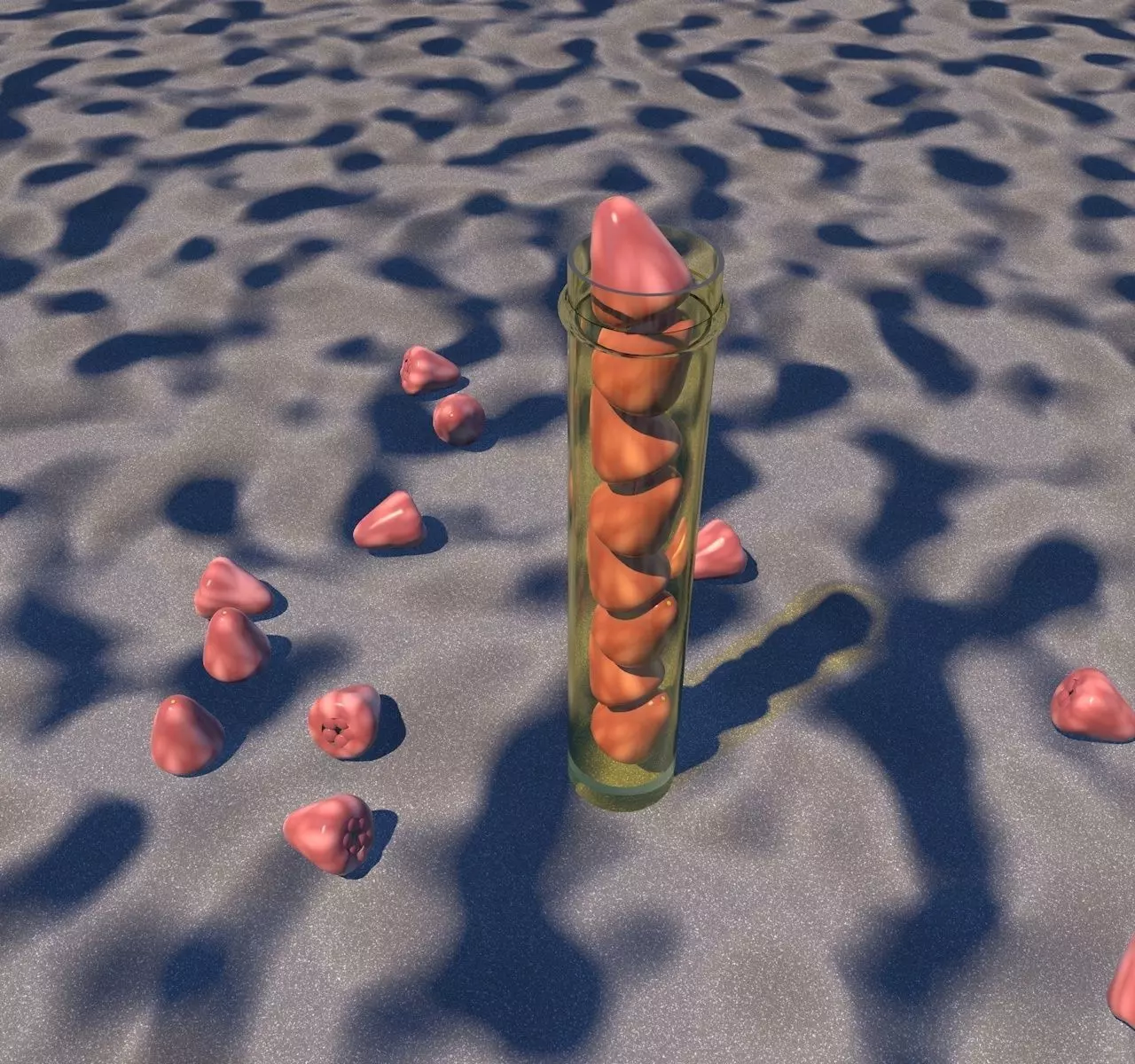 bell apple play 3D model_0