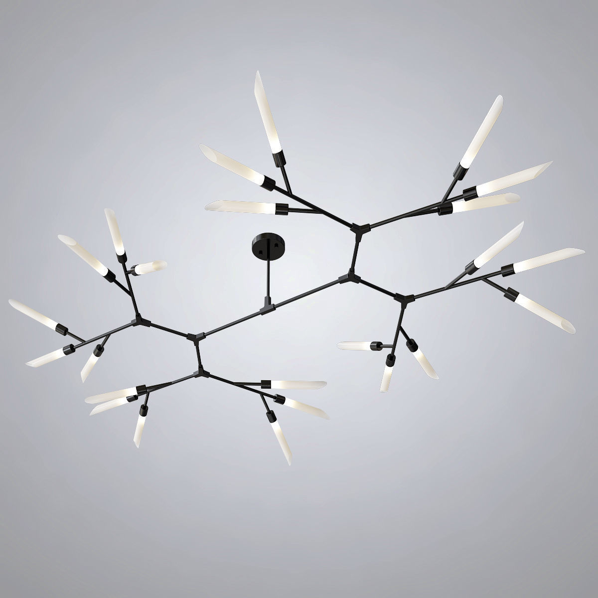 Post Modern Rotatable Branch 3D model_1