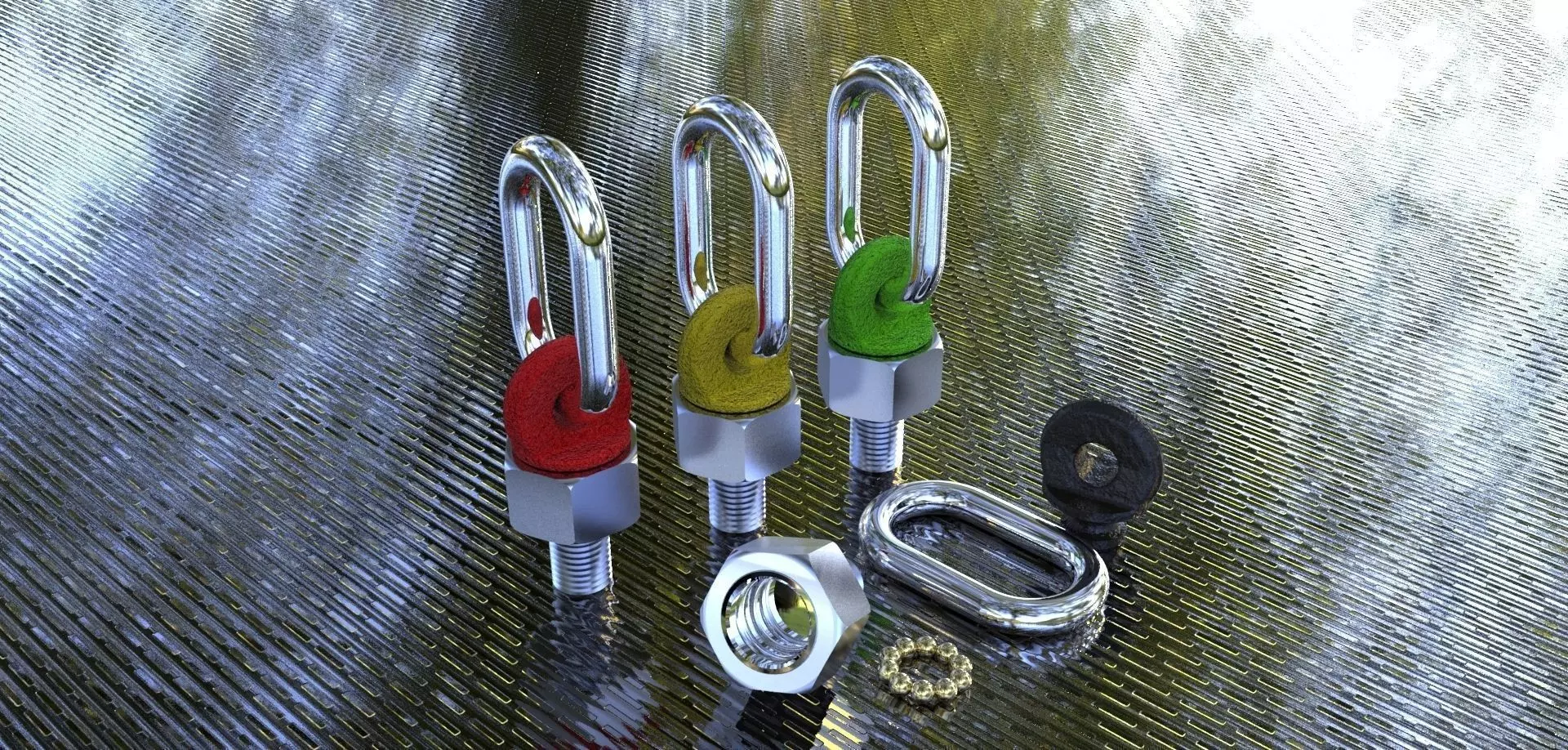 Simple Lifting Hook Free 3D model