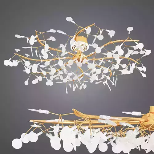 Minimalism Firefly Ceiling Lamp 3D model