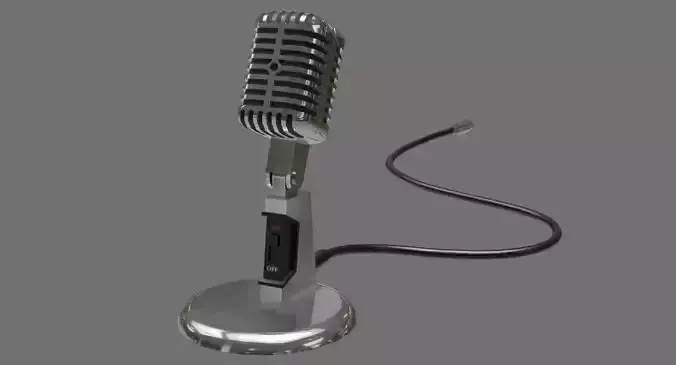 Retro Microphone 2A
