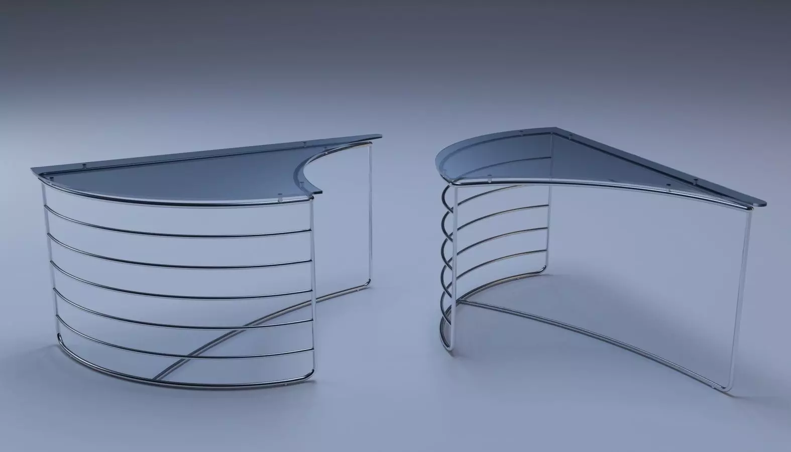 Club Table ENES 3D model_0