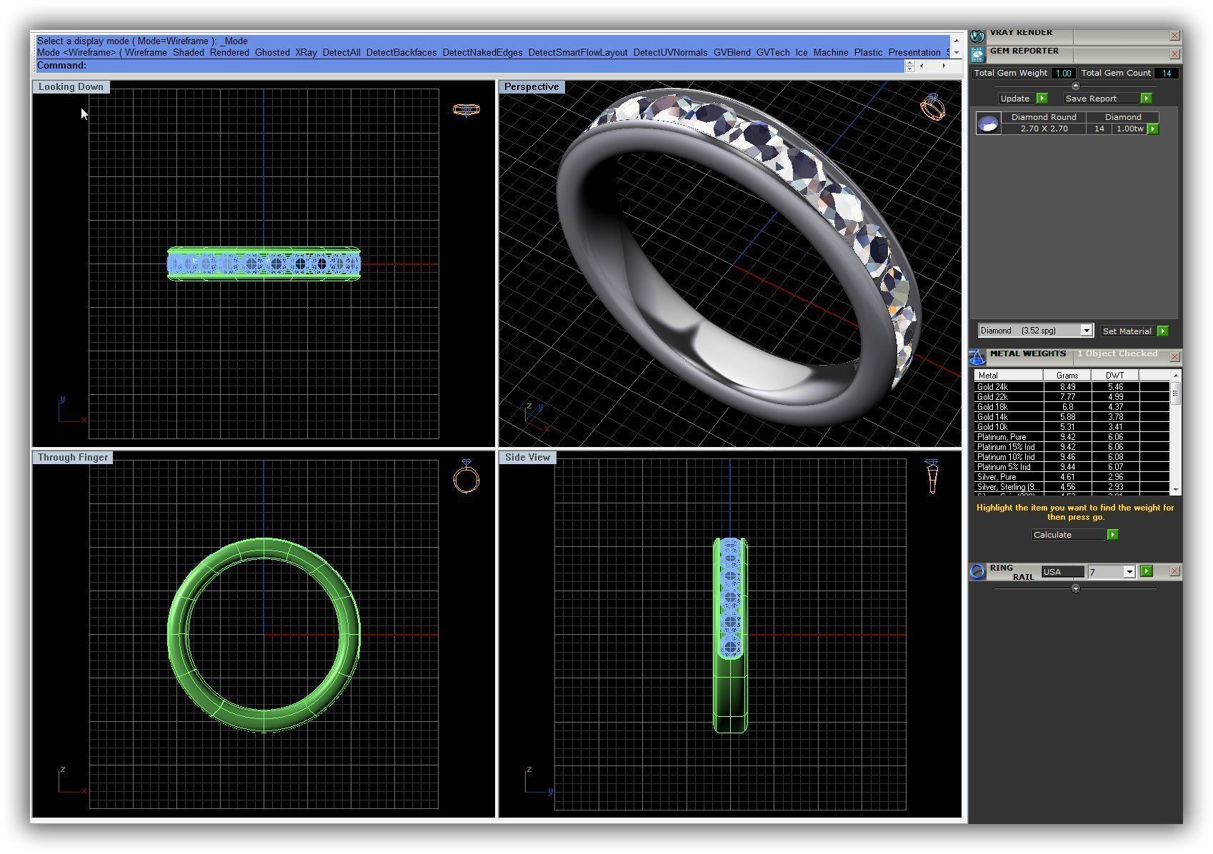 BULK-3DM-WithOut Gems-RING 50 Files 3D print model_17