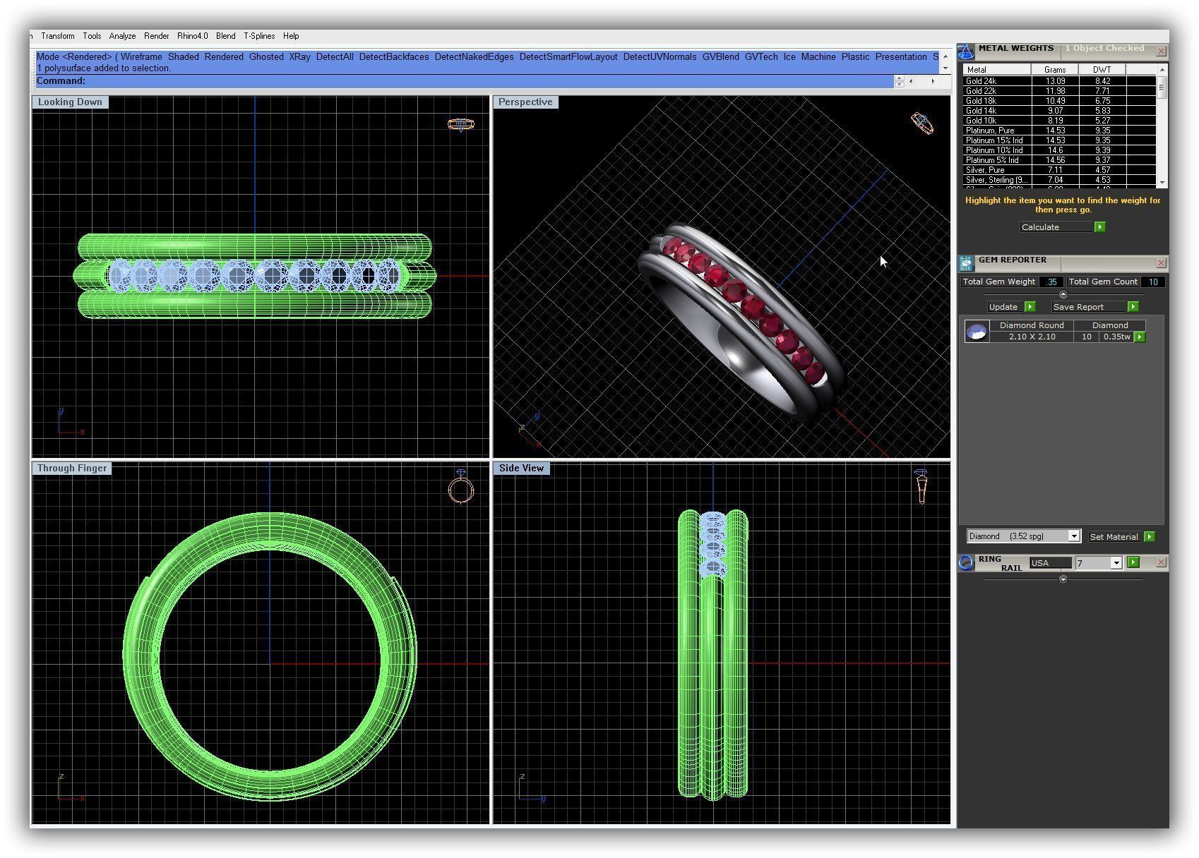 BULK-3DM-WithOut Gems-RING 50 Files 3D print model_46
