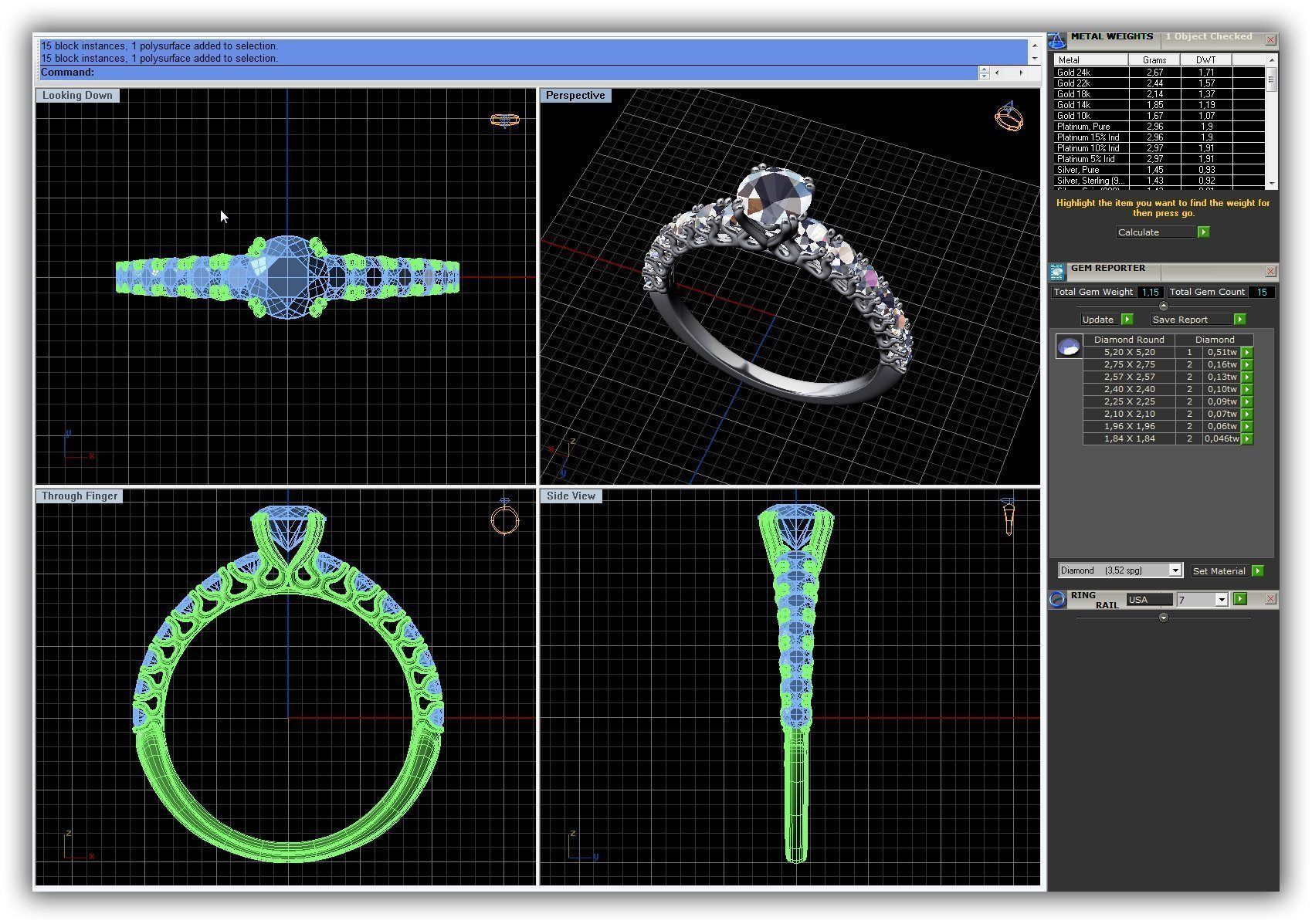 BULK-3DM-WithOut Gems-RING 41 Files 3D print model_20