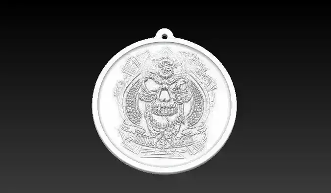 Skull Original Gangster Free 3D model