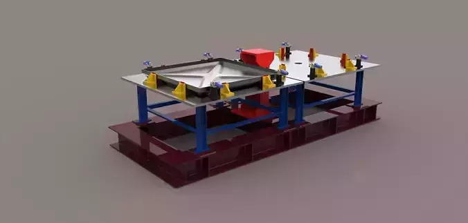 Welding Jigs Water Tank Cover