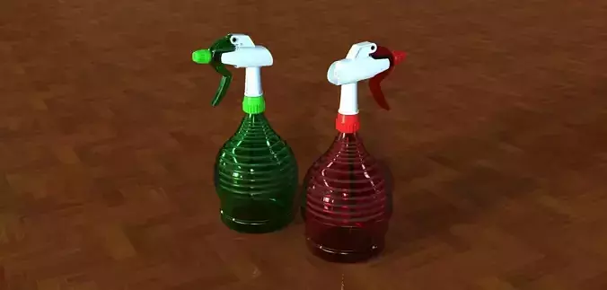 Spray Bottle Free 3D model