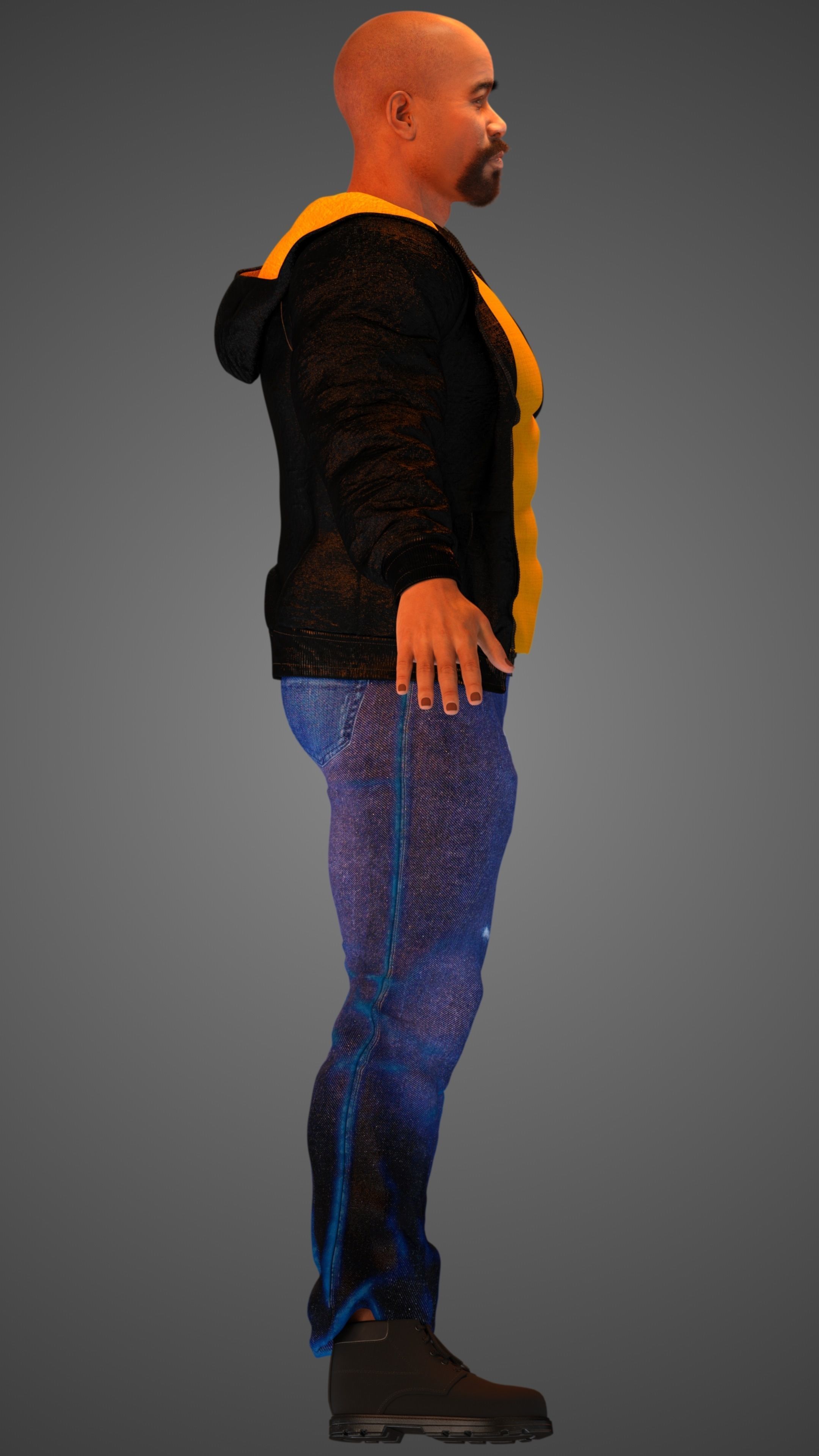 Luke Cage - Netflix  3D model_6