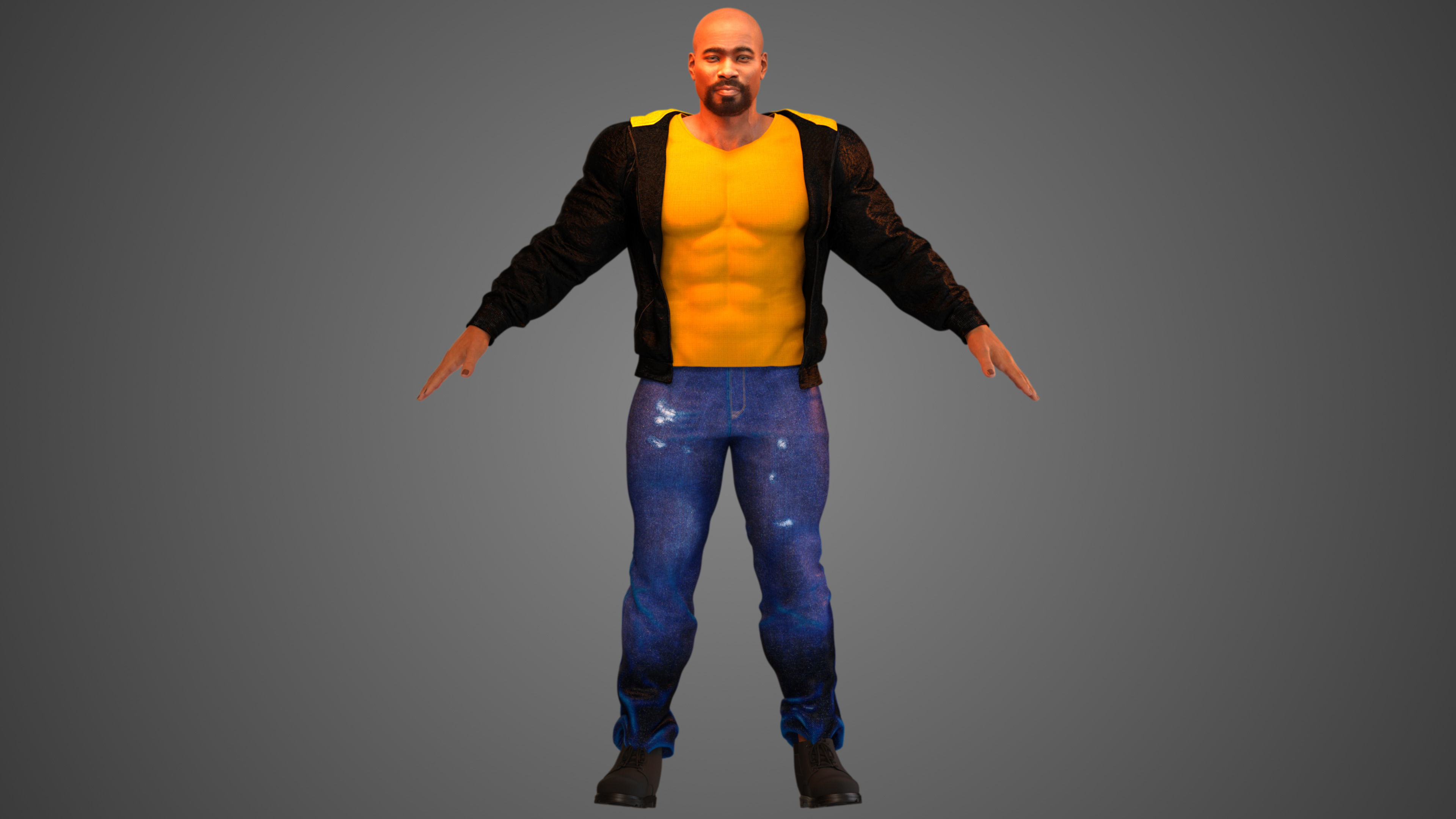 Luke Cage - Netflix  3D model_5