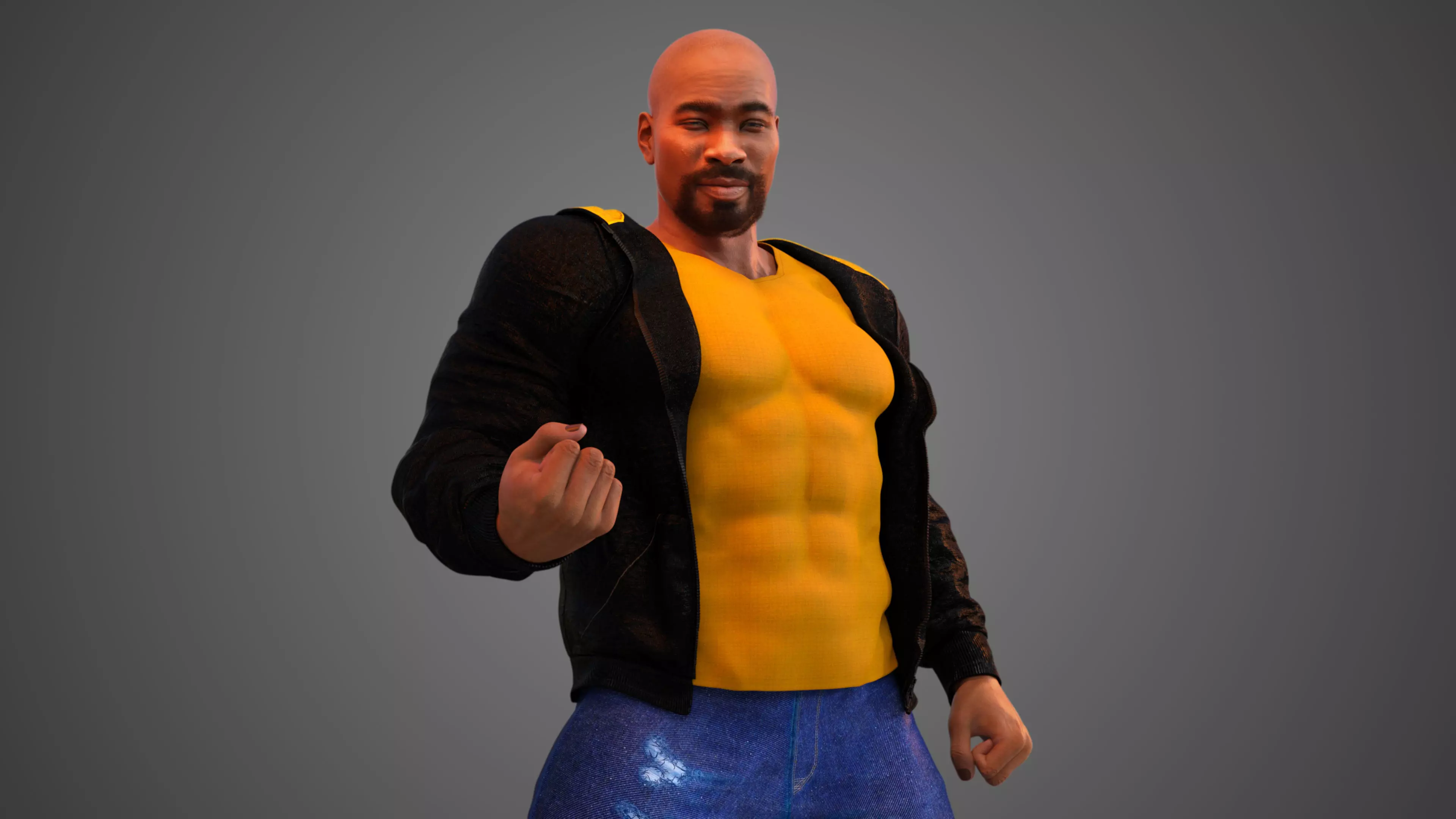Luke Cage - Netflix  3D model_0