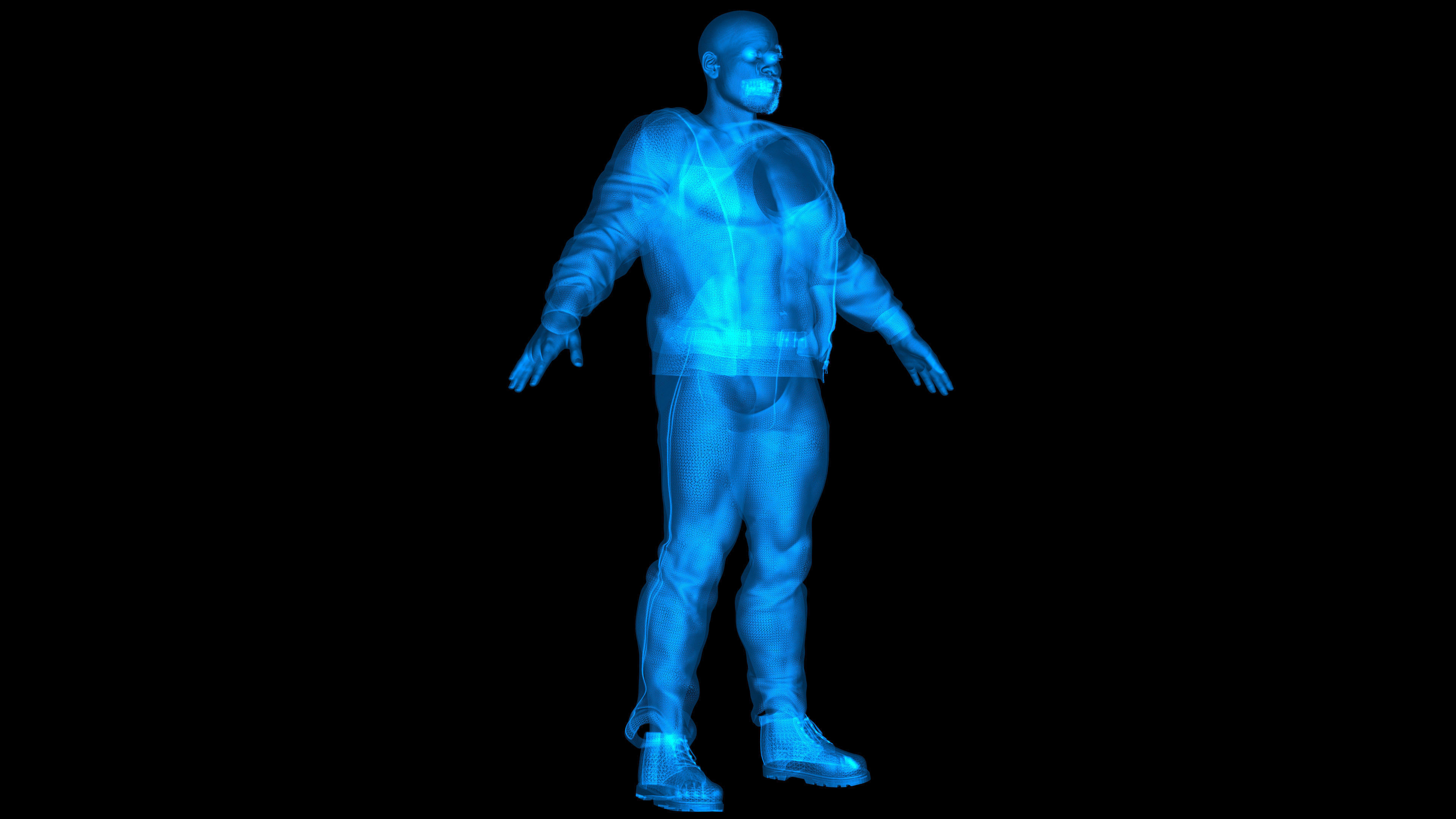 Luke Cage - Netflix  3D model_2