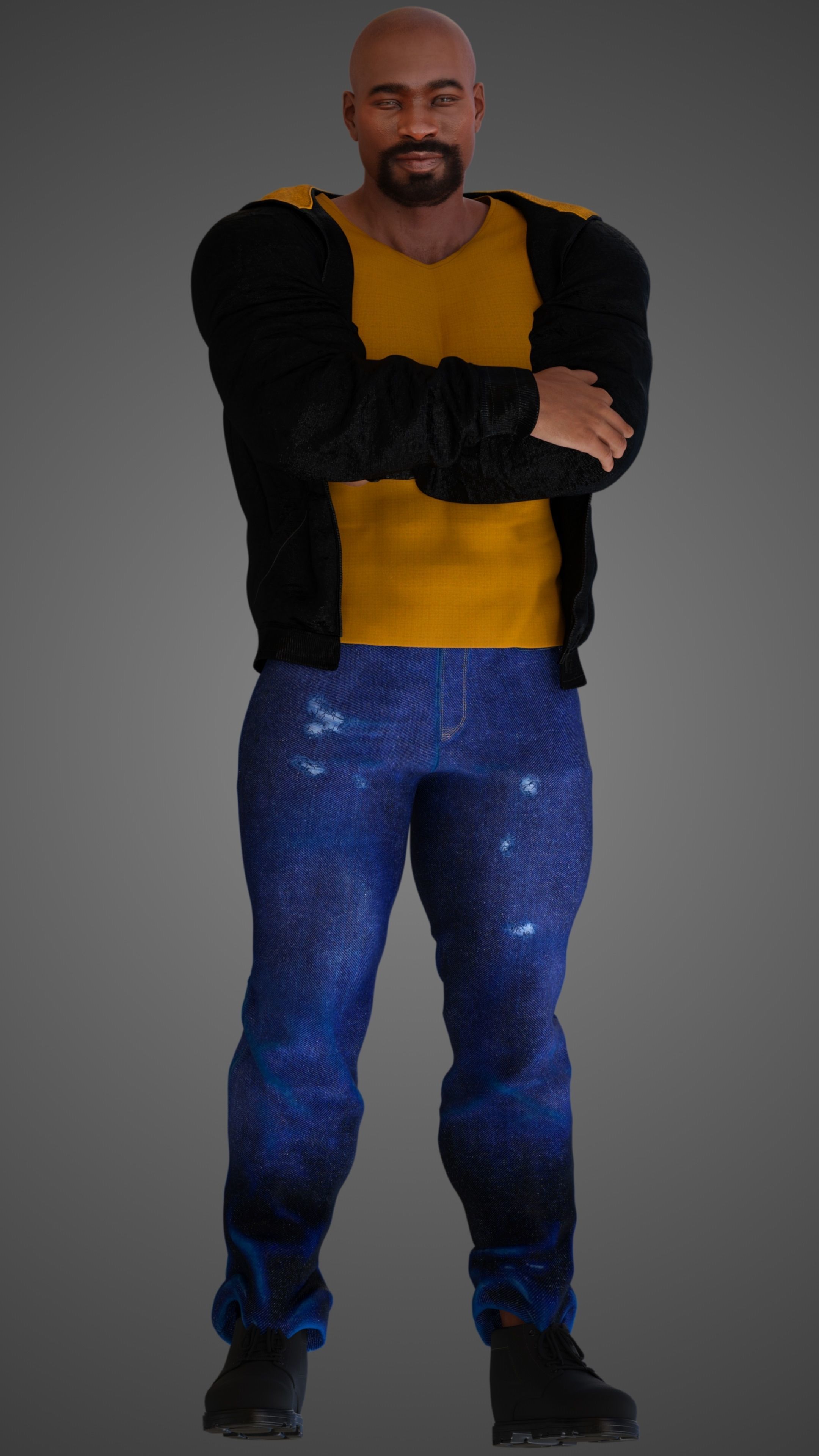 Luke Cage - Netflix  3D model_10