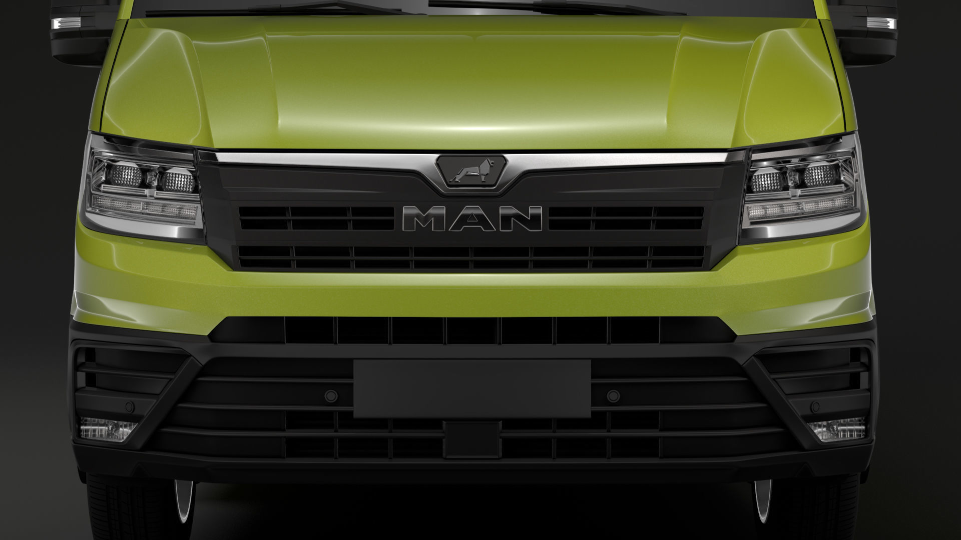 MAN TGE L4H3 Window Van 2018 3D model_2