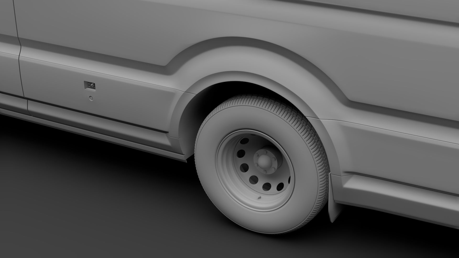 MAN TGE L4H3 Window Van 2018 3D model_15