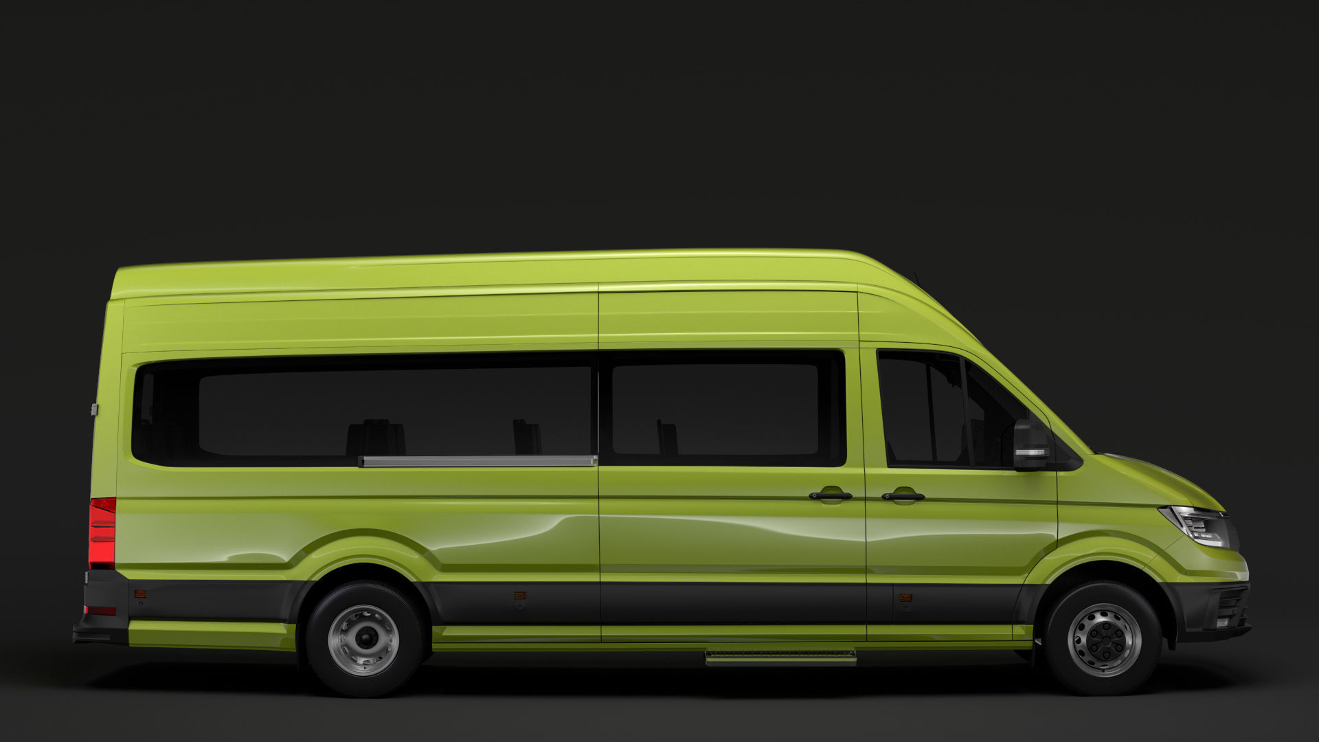 MAN TGE L4H3 Window Van 2018 3D model_7