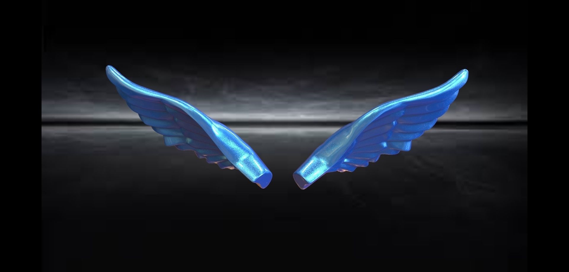 Wing angel wings Free 3D model_2
