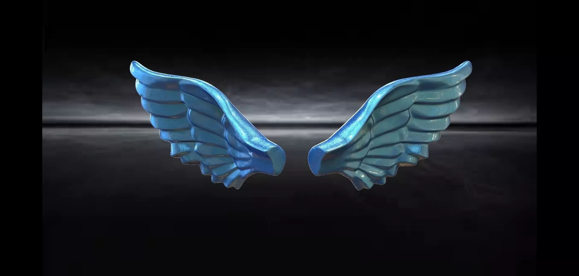 Wing angel wings Free 3D model_0