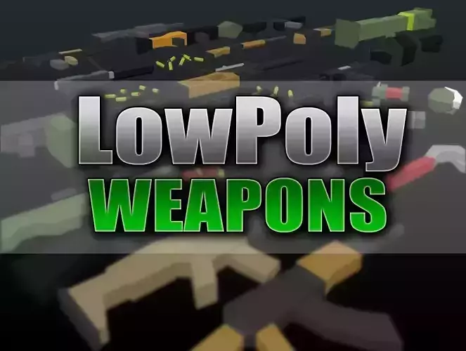 SImpleWeapons 50X - lowpoly