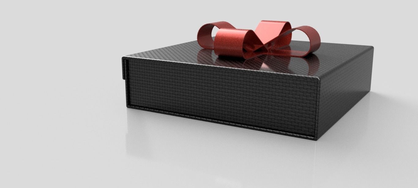 Gift Box 3D print model_1