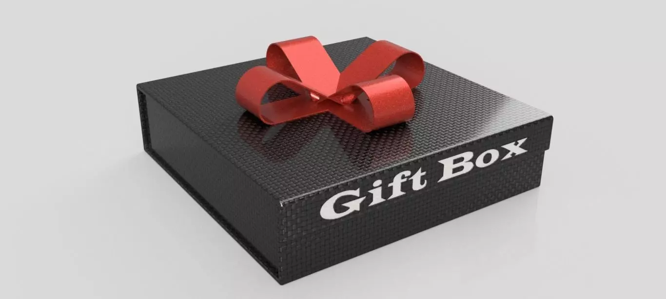 Gift Box 3D print model_0