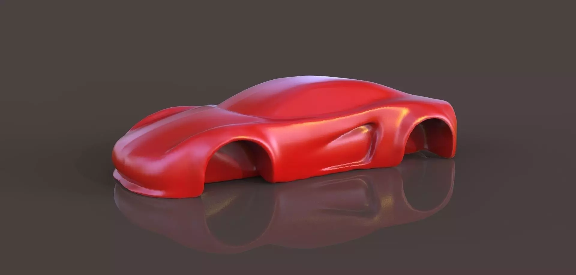 Car Body Concept 2 Free 3D model
