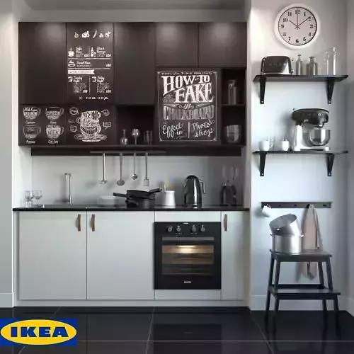 Kitchen ikea 3D model
