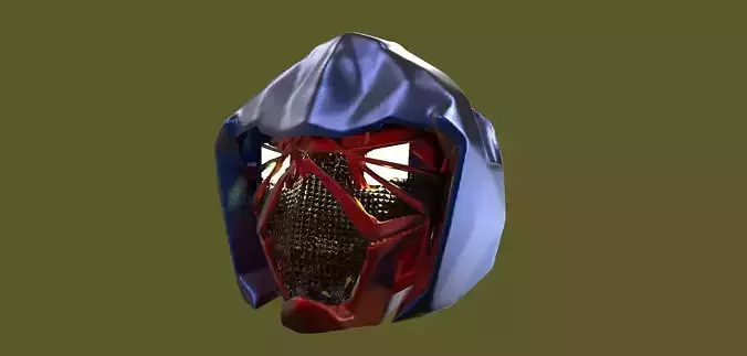 Robot Head Free 3D model