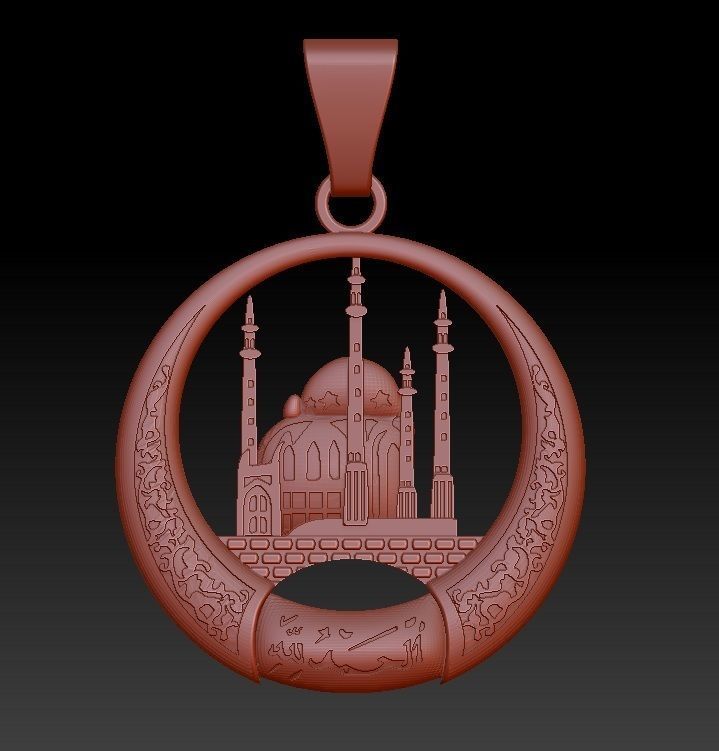 Mosque 3D print model_1