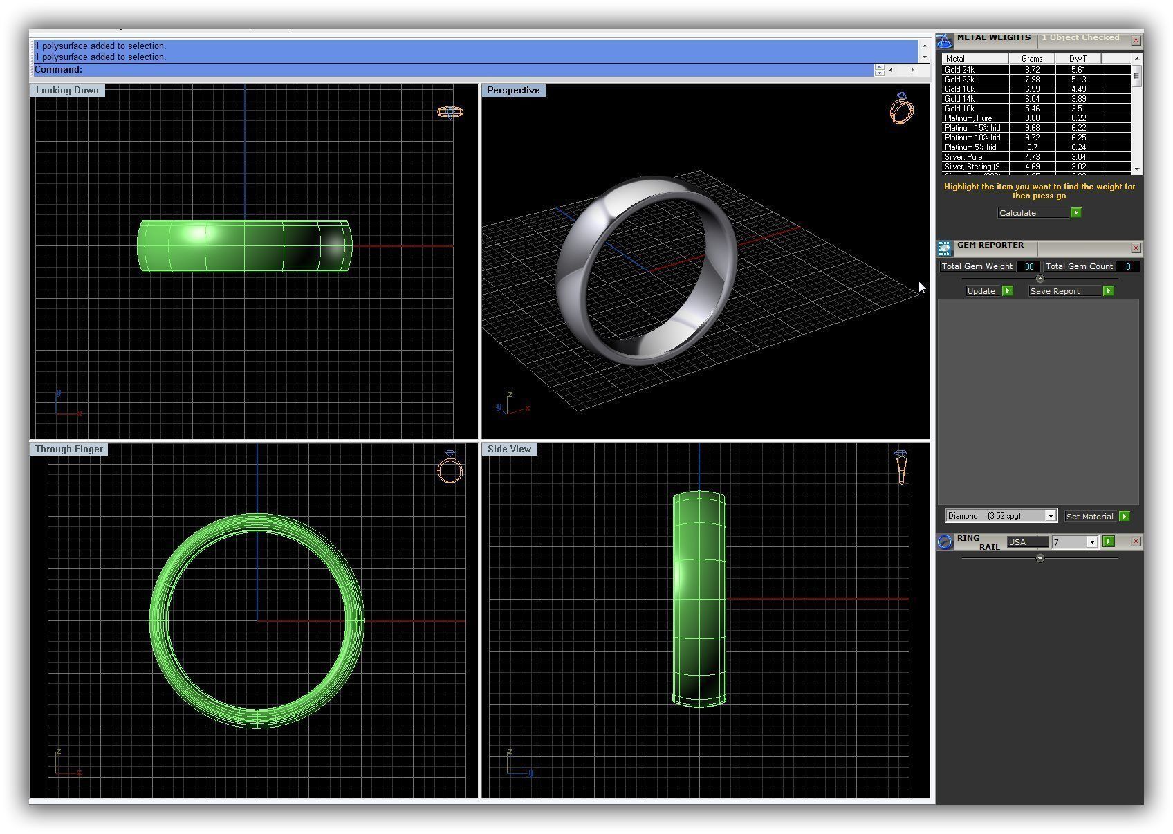 BULK-3DM-WithOut Gems-RING 16 Files 3D print model_2
