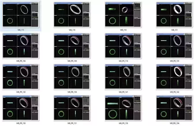 BULK-3DM-WithOut Gems-RING 16 Files