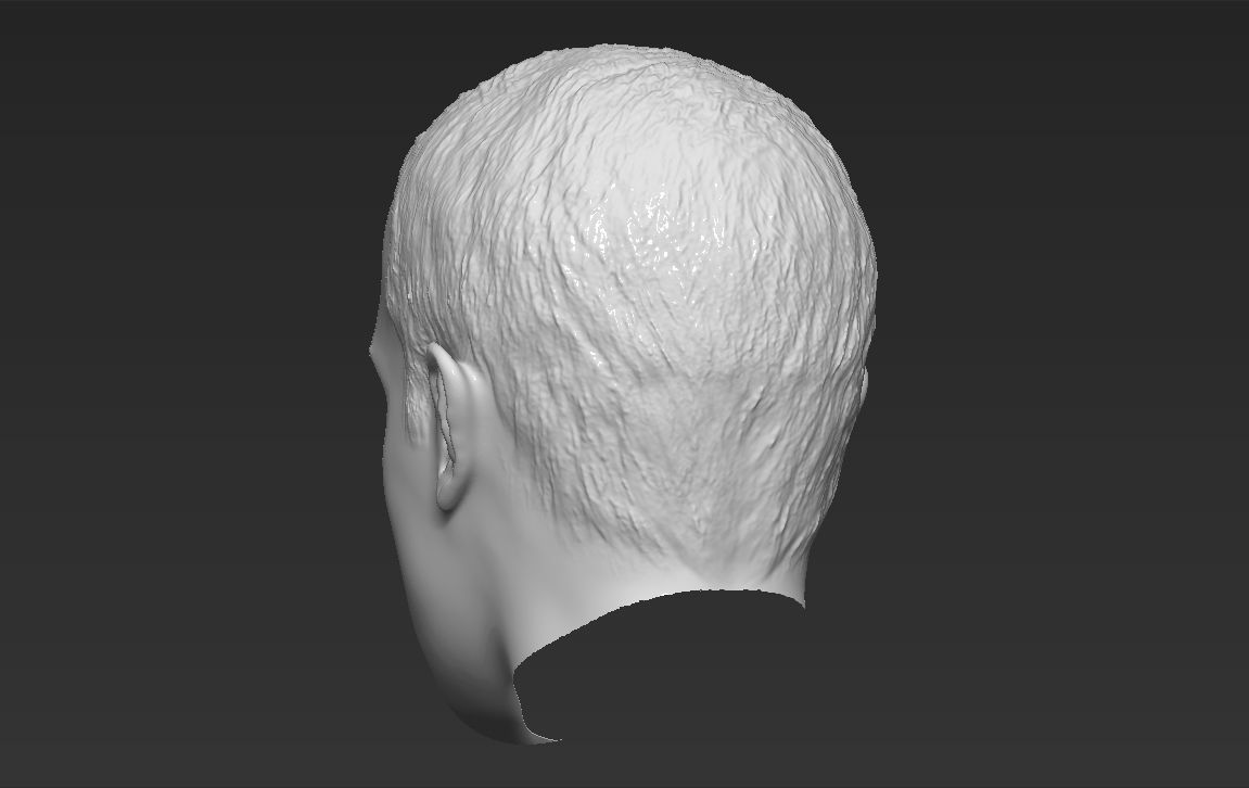 Mark Zuckerberg standard version only mesh 3D model_12