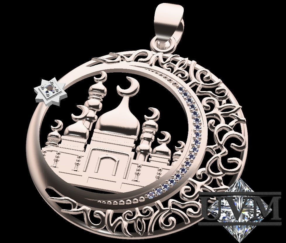 Mosque 3D print model