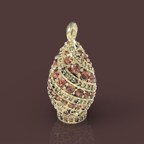 Pendant Butterfly cocoon 3D print model