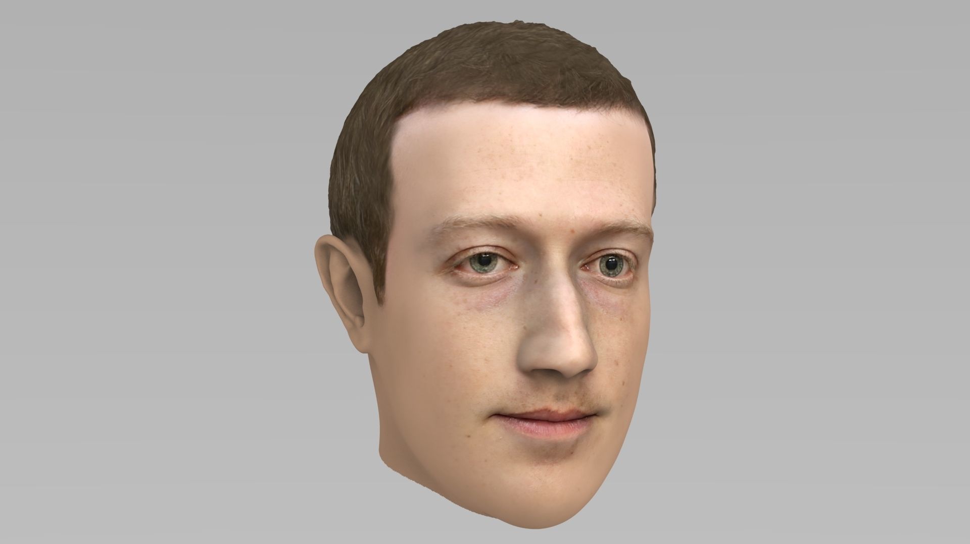 Mark Zuckerberg 3D model_1