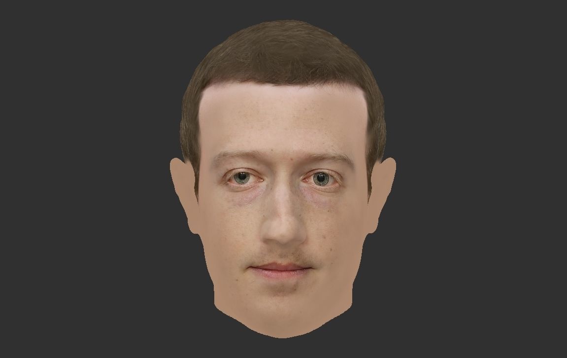 Mark Zuckerberg 3D model_19
