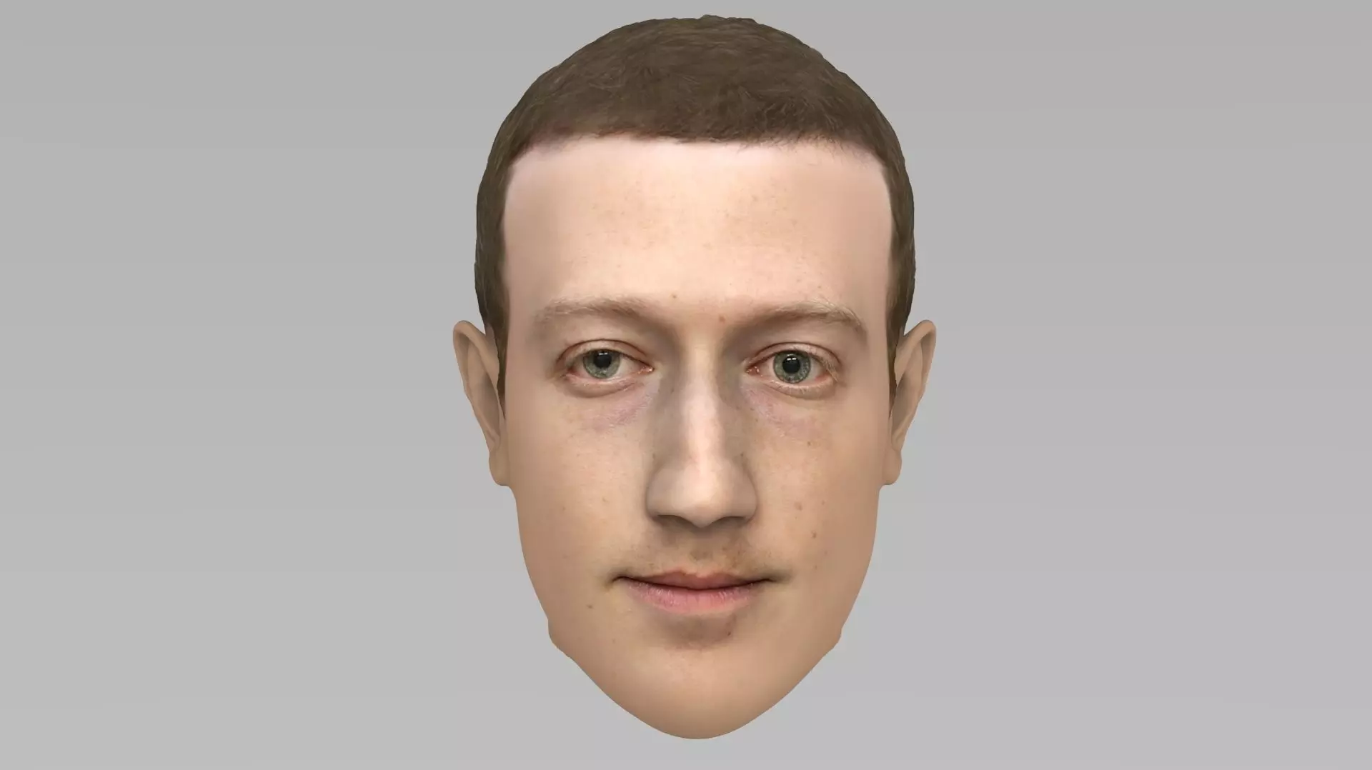 Mark Zuckerberg 3D model_0