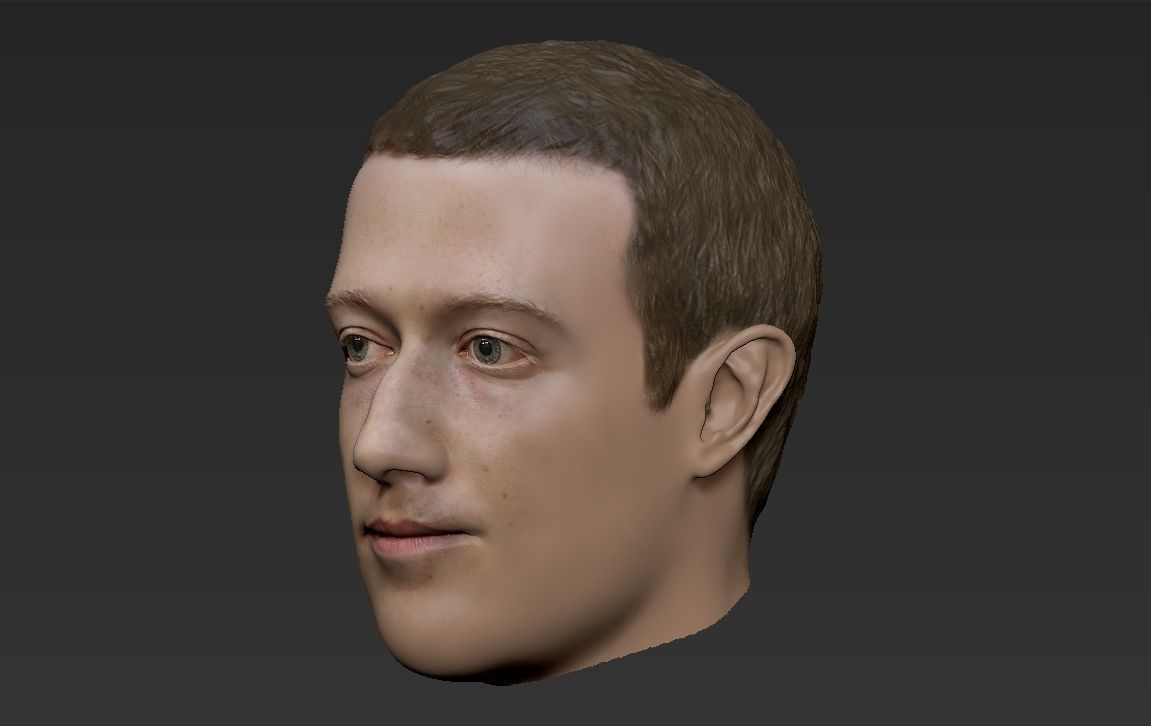 Mark Zuckerberg 3D model_16