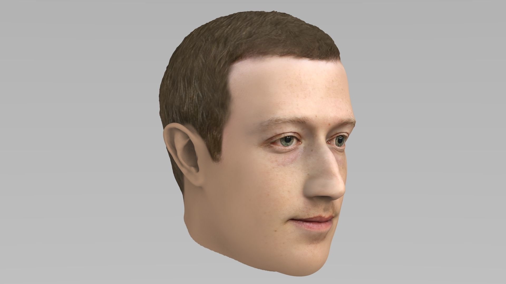 Mark Zuckerberg 3D model_2