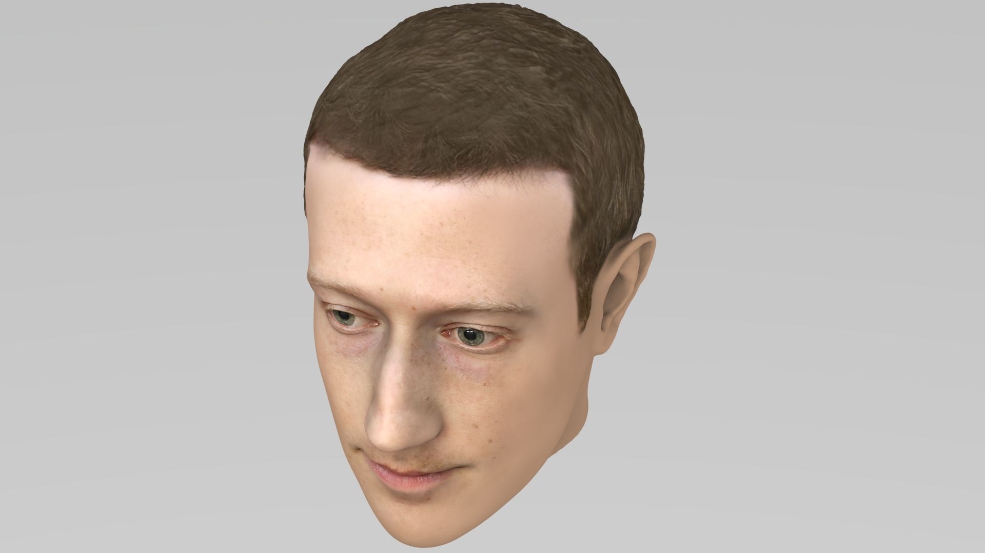 Mark Zuckerberg 3D model_3