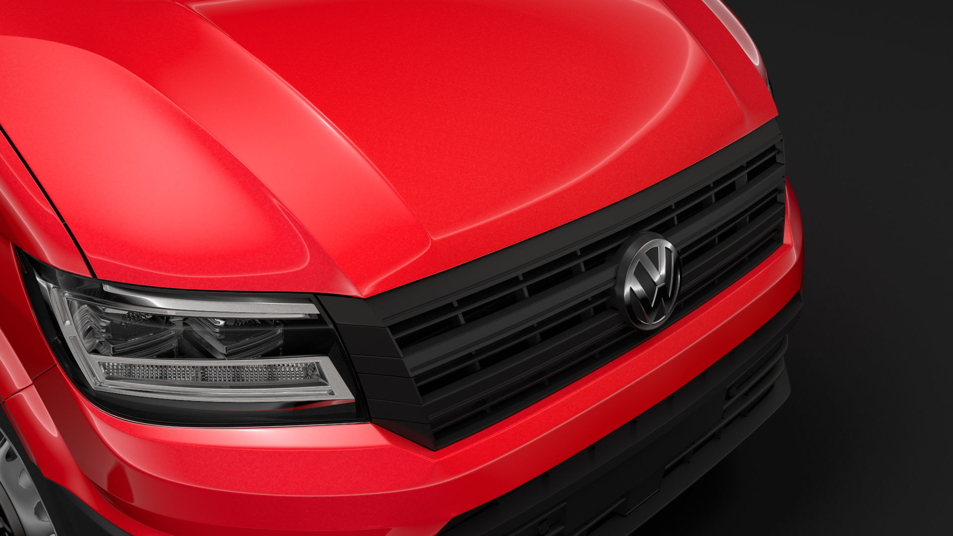 VW Crafter L4H3 Window Van 2018 3D model_5