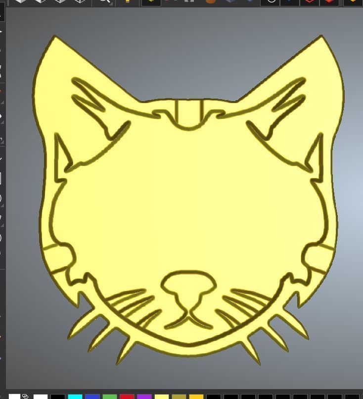 CAT ASHTRAY Free 3D print model_2