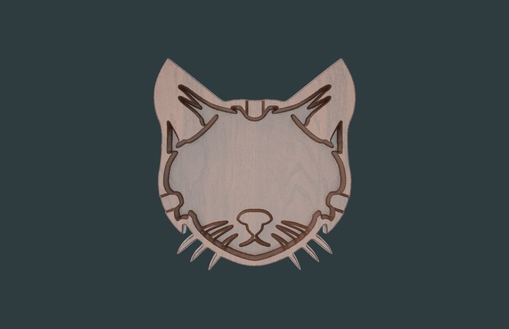 CAT ASHTRAY Free 3D print model_1