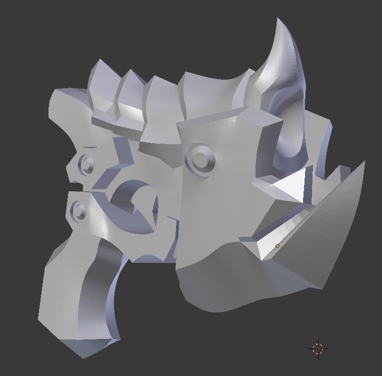 Overwatch DVa Cosplay - Destroyer Gun 3D print model_5