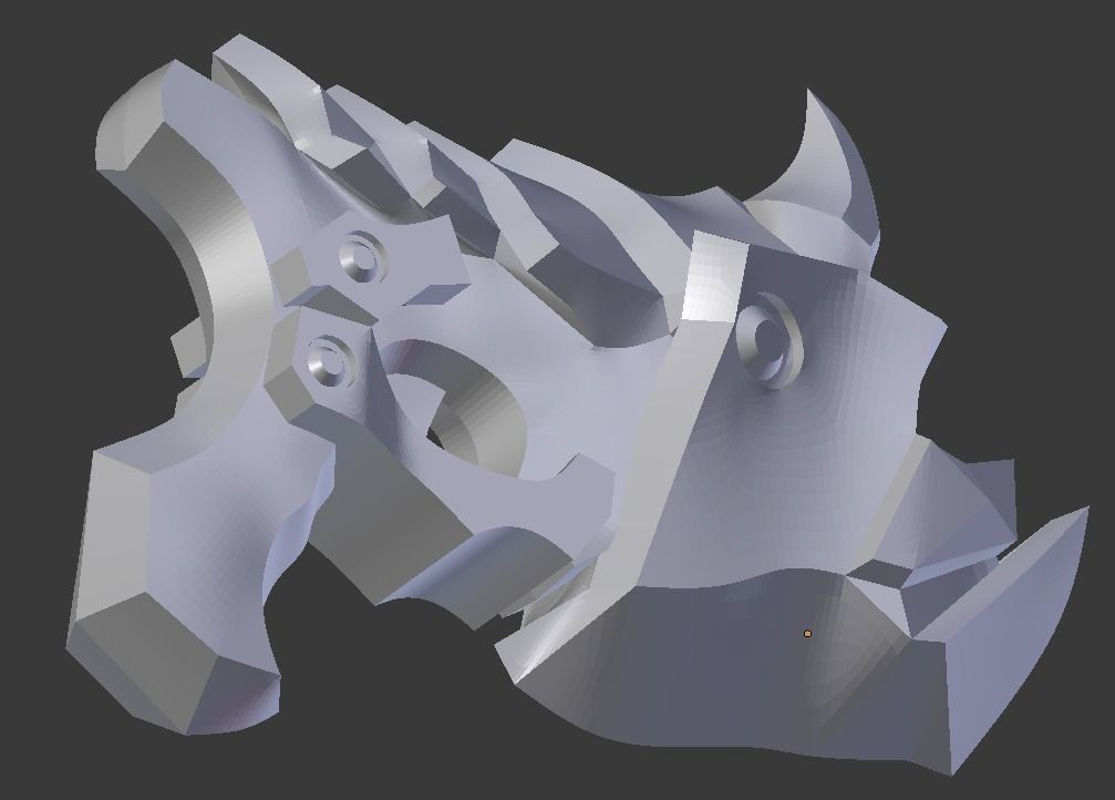 Overwatch DVa Cosplay - Destroyer Gun 3D print model_7