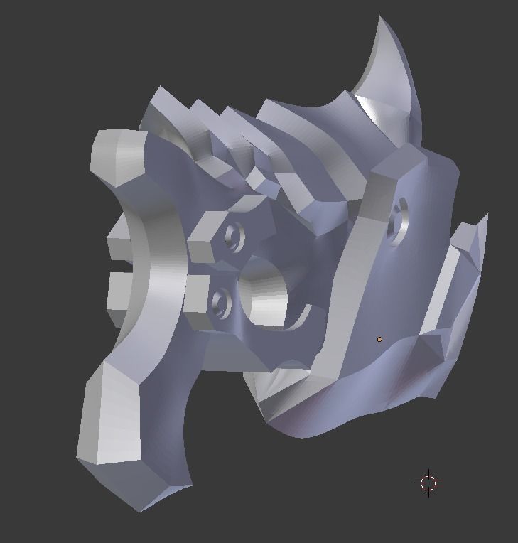 Overwatch DVa Cosplay - Destroyer Gun 3D print model_2