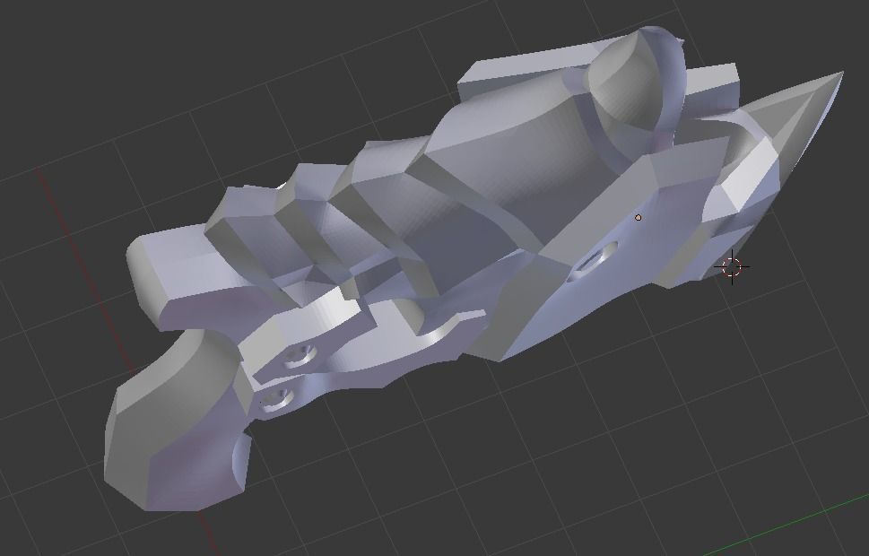 Overwatch DVa Cosplay - Destroyer Gun 3D print model_6